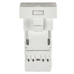 Розетка компьютерная 1мод. PRIMER RJ45 кат.6 РКИ-10-00-П-6 бел. IEK PR-KK40D-RI-0-1-C06U-K01 — изображение 2