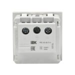 Розетка PRIMER с заземл. защ. шторки винт. зажим РКС-20-30-П-К бел. IEK PR-KK40D-RSZH-2-2-K01 — изображение 7