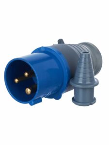 Вилка эл. каб. 16А 2P+PE 16А 220В IP44 ССИ-013 IEK PSR01-016-3 — изображение 3
