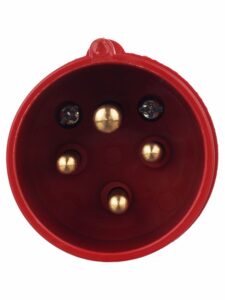Вилка эл. каб. 16А 3P+PE 380В IP44 ССИ-014 IEK PSR02-016-4 — изображение 5