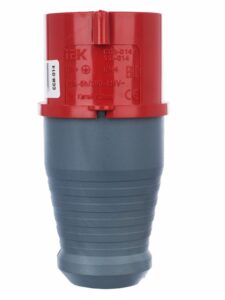 Вилка эл. каб. 16А 3P+PE 380В IP44 ССИ-014 IEK PSR02-016-4 — изображение 3