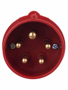 Вилка эл. каб. 16А 3P+PE+N 380В IP44 ССИ-015 IEK PSR02-016-5 — изображение 5