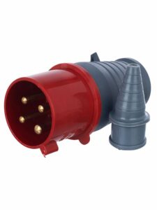 Вилка эл. каб. 32А 3P+PE 380В IP44 ССИ-024 IEK PSR02-032-4 — изображение 4