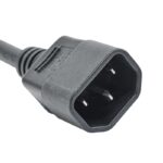Блок розеток 8-м 10А IEC 60320 C13 для 19дюйм шкафов автомат защиты DKC R519IEC8CBC14 — изображение 4