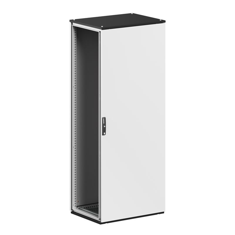R5CQEN1884A_1.jpeg Корпус напольный CQE N 1800х800х400мм с одностворчат. дверью и с задн. панелью собран. RAM block DKC R5CQEN1884A — изображение 1