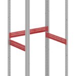 Рейка боковая широкая для шкафов CQE Г=800мм (уп.4шт) DKC R5NPDL800 — изображение 2