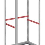 Рейка боковая для шкафов CQE Г=600мм (уп.4шт) DKC R5NTLE600 — изображение 2
