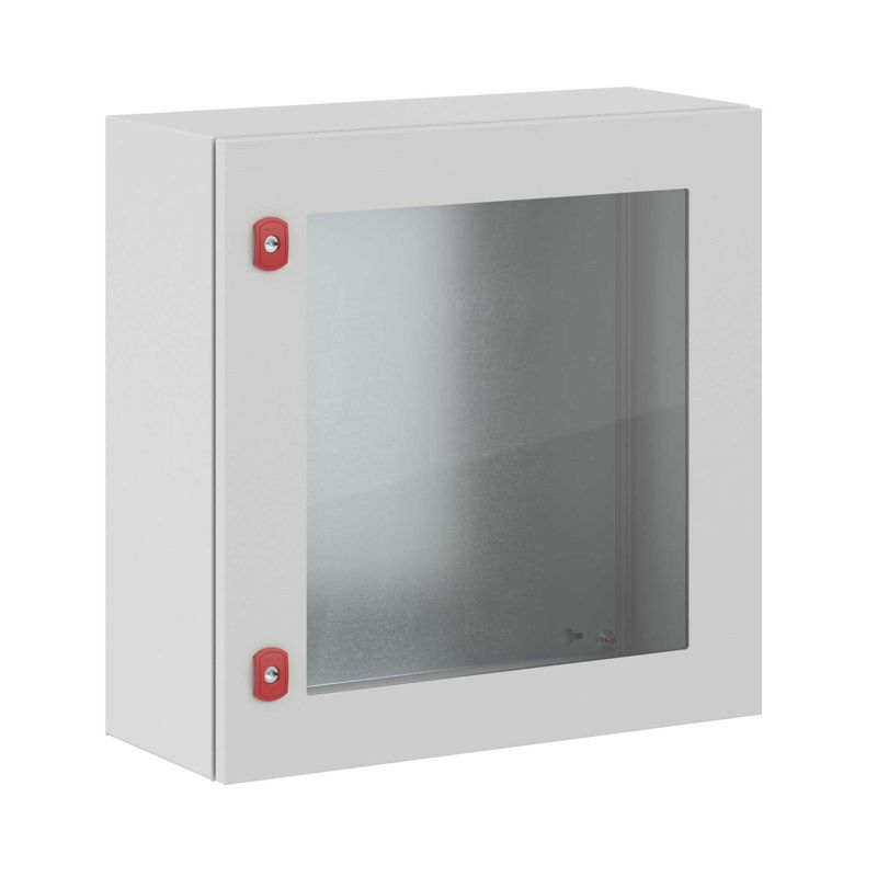 R5STX0669_1.jpeg Корпус ST 600х600х250мм с прозр. дверью и монтажн. панелью DKC R5STX0669 — изображение 1