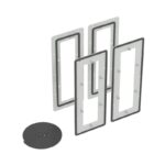 Комплект для объединения корпусов RAM fit бок о бок 250/300мм (уп.2шт) DKC R6MS2530 — изображение 6