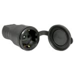 Розетка переносная 16А IP44 230В 2P+PE с защ. крышкой каучук Basic EKF RPS-012-16-230-44 — изображение 6