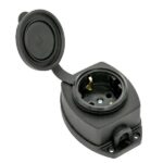 Розетка настенная 16А IP44 230В 2P+PE с защ. крышкой каучук Basic EKF RPS-014-16-230-44 — изображение 6