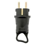 Вилка угловая 16А 2P+PE 230В IP44 с кольцом каучук Basic EKF RPS-017-16-230-44 — изображение 6