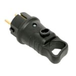 Вилка угловая 16А 2P+PE 230В IP44 с кольцом каучук Basic EKF RPS-017-16-230-44 — изображение 4