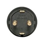 Вилка угловая 16А 2P+PE 230В IP44 с кольцом каучук Basic EKF RPS-017-16-230-44 — изображение 2