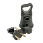 Вилка угловая 16А 2P+PE 230В IP44 с кольцом каучук Basic EKF RPS-017-16-230-44 — изображение 5