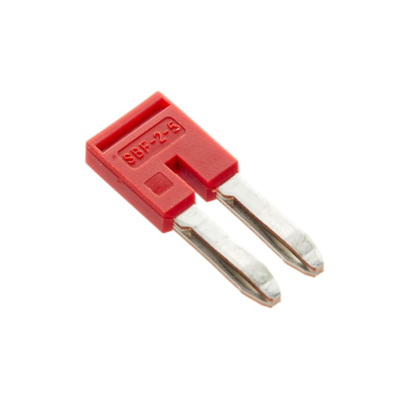 SBF-2-5_1.jpeg Перемычка вставная для клемм на 2.5кв.мм 2-х полюсная DKC SBF-2-5 — изображение 1