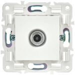 Розетка TV оконечная SKANDY SK-A12W арктич. бел. IEK SK-A10-O-K01 — изображение 5