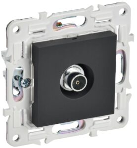 Розетка TV оконечная SKANDY SK-A12G графит IEK SK-A10-O-K53