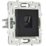 Розетка компьютерная RJ45 кат.5E SKANDY SK-K01Bl черн. IEK SK-K10-1-K02 — изображение 6