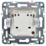 Розетка SKANDY 10А без заземл. без защ. шторок SK-R02Bl черн. IEK SK-R10-10-K02 — изображение 2