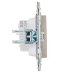 Розетка SKANDY 10А без заземл. без защ. шторок SK-R02B беж. IEK SK-R10-10-K10 — изображение 3