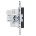 Розетка SKANDY 16А с заземл. без защ. шторок SK-R05G графит IEK SK-R11-16-K53 — изображение 3