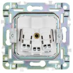 Розетка SKANDY 16А с заземл. защ. шторки SK-R04B беж. IEK SK-R14-16-K10 — изображение 5