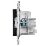 Розетка SKANDY 16А с заземл. защ. шторки SK-R04G графит IEK SK-R14-16-K53 — изображение 2