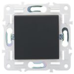 Выключатель 1-кл. SKANDY 10А SK-V01G графит IEK SK-V10-0-10-K53 — изображение 4