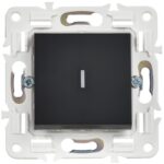 Выключатель проходной 1-кл. SKANDY 10А SK-V08Bl с индикацией черн. IEK SK-V12-1-10-K02 — изображение 4