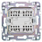 Выключатель проходной 2-кл. SKANDY 10А SK-V05B беж. IEK SK-V22-0-10-K10 — изображение 2