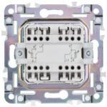 Выключатель проходной 2-кл. SKANDY 10А SK-V10B с индикацией беж. IEK SK-V22-1-10-K10 — изображение 3
