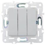 Выключатель 3-кл. SKANDY 10А SK-V11W арктич. бел. IEK SK-V30-0-10-K01 — изображение 4