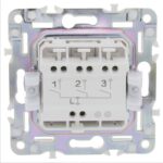 Выключатель 3-кл. SKANDY 10А SK-V11W арктич. бел. IEK SK-V30-0-10-K01 — изображение 5