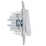 Выключатель 3-кл. SKANDY 10А SK-V11W арктич. бел. IEK SK-V30-0-10-K01 — изображение 3