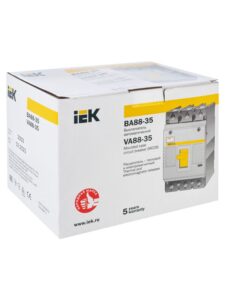 Выключатель автоматический 3п 160А 35кА ВА 88-35 KARAT IEK SVA30-3-0160 — изображение 8