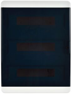 Корпус ЩРН-П-54 TEKFOR IP41 черн. прозр. дверь пластик. IEK TF5-KP12-N-54-41-K01-K03 — изображение 4