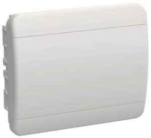 Корпус ЩРВ-П-12 TEKFOR IP41 бел. дверь пластик. IEK TF5-KP13-V-12-41-K01-K01