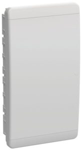 Корпус ЩРВ-П-36 TEKFOR IP41 бел. дверь пластик. IEK TF5-KP13-V-36-41-K01-K01