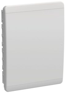 Корпус ЩРВ-П-54 TEKFOR IP41 бел. дверь пластик. IEK TF5-KP13-V-54-41-K01-K01