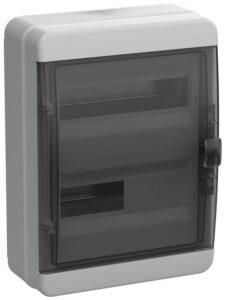 Корпус КМПн-24 TEKFOR IP65 черн. прозр. дверь пластик. IEK TF5-KP72-N-24-65-K03-K02