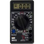 Мультиметр цифровой Universal M832 IEK TMD-2S-832 — изображение 5