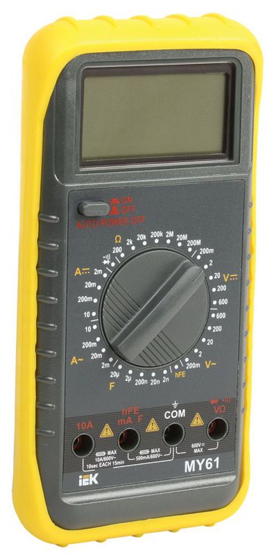 TMD-5S-061_1.jpeg Мультиметр цифровой Professional MY61 IEK TMD-5S-061 — изображение 1