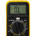 Мультиметр цифровой Professional MY63 IEK TMD-5S-063 — изображение 4