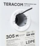 Кабель витая пара F/UTP кат.5E 4 пары solid внешн. LDPE черн. TERACOM EKF TRC-5EFTP-04PE-BK-OUT3 — изображение 4