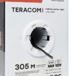 Кабель витая пара F/UTP кат.5E 4 пары 24 AWG solid внешн. LDPE черн. (м) TERACOM PRO EKF TRP-5EFTP-04PE-BK-OUT3 — изображение 4
