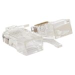Коннектор RJ45 (8P8C) кат.5E неэкранир. 30мкд универс. (уп.50шт) TERACOM PRO EKF TRP-PLUG-5EUTP-50 — изображение 4
