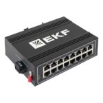 Коммутатор неуправляемый промышленный U-16T 16 портов 10/100Base-T(X) RJ45 монтаж на DIN-рейку TSX EKF TSX-U-16T — изображение 4