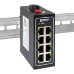 Коммутатор неуправляемый промышленный U-8T 8 портов 10/100Base-T(X) RJ45 монтаж на DIN-рейку TSX EKF TSX-U-8T — изображение 11