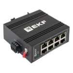 Коммутатор неуправляемый промышленный U-8T 8 портов 10/100Base-T(X) RJ45 монтаж на DIN-рейку TSX EKF TSX-U-8T — изображение 6
